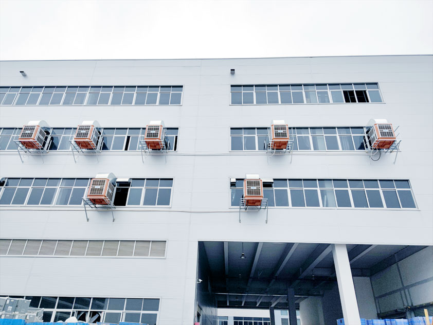 服裝廠降溫方法，水冷空調降溫設備