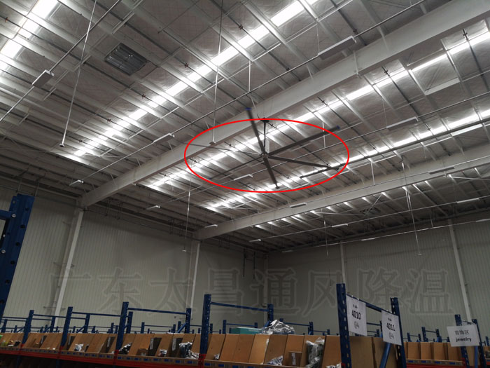 廠房車(chē)間安裝大型工業(yè)大風(fēng)扇效果如何？