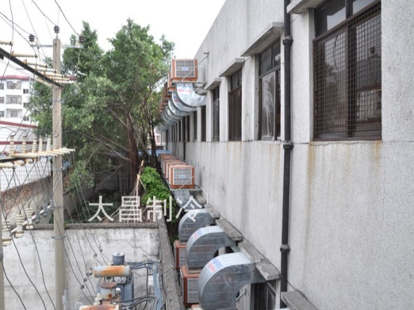 湖北某家五金廠環(huán)?？照{(diào)通風(fēng)降溫案例